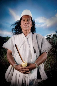 MAMÁ KUNCHA. LÍDER ESPIRITUAL COMUNIDAD ARUHACOS.