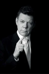 JUAN MANUEL SANTOS. POLÍTICO - PRESIDENTE DE COLOMBIA.