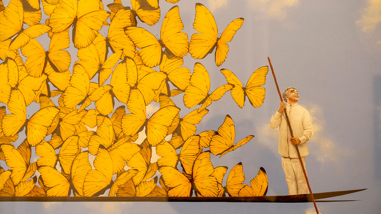 "Gabo vive en la Casa de Nariño": La obra de Mauricio Vélez rinde homenaje al Nobel